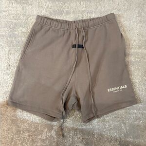 Fear of God Essentials Taupe Shorts - Large